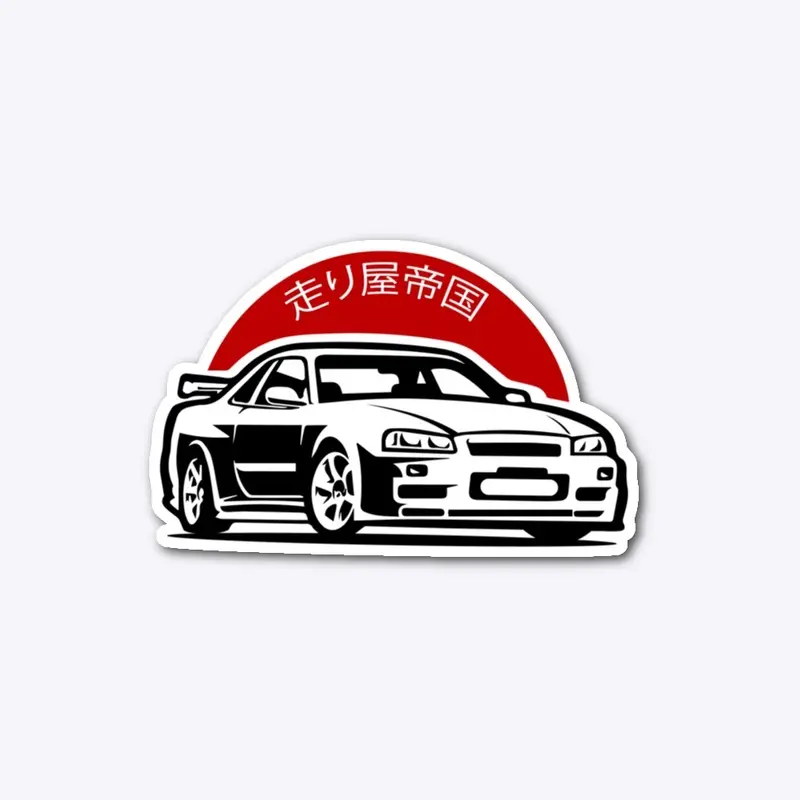 R34 Sticker JDMpire